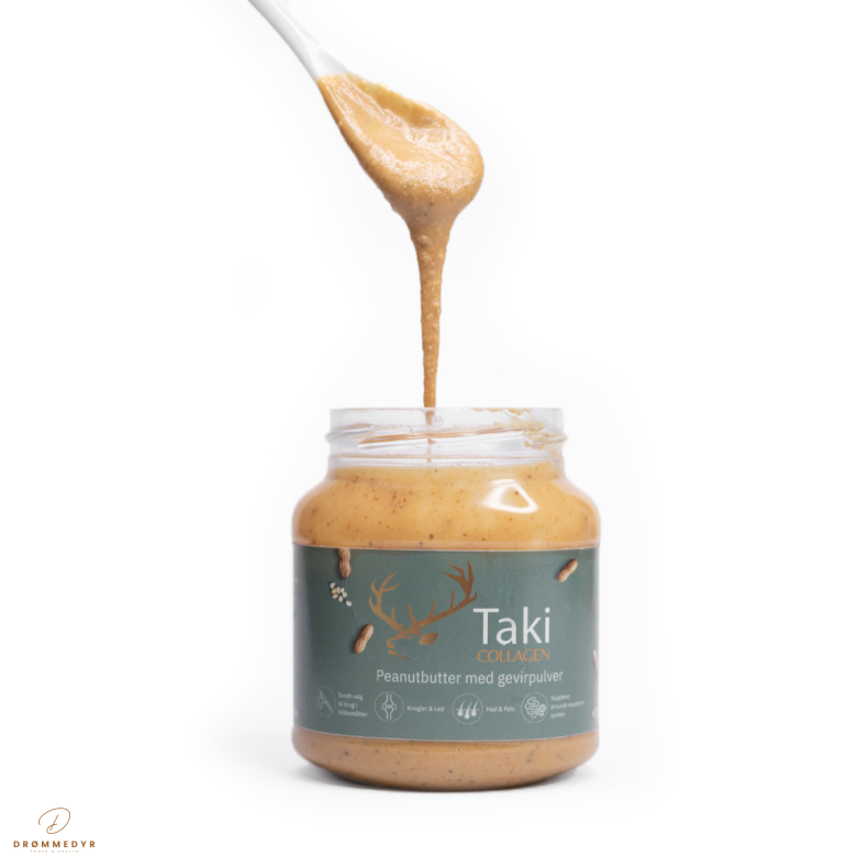 Taki Collagen - Peanutbutter m. Gevirpulver 330g