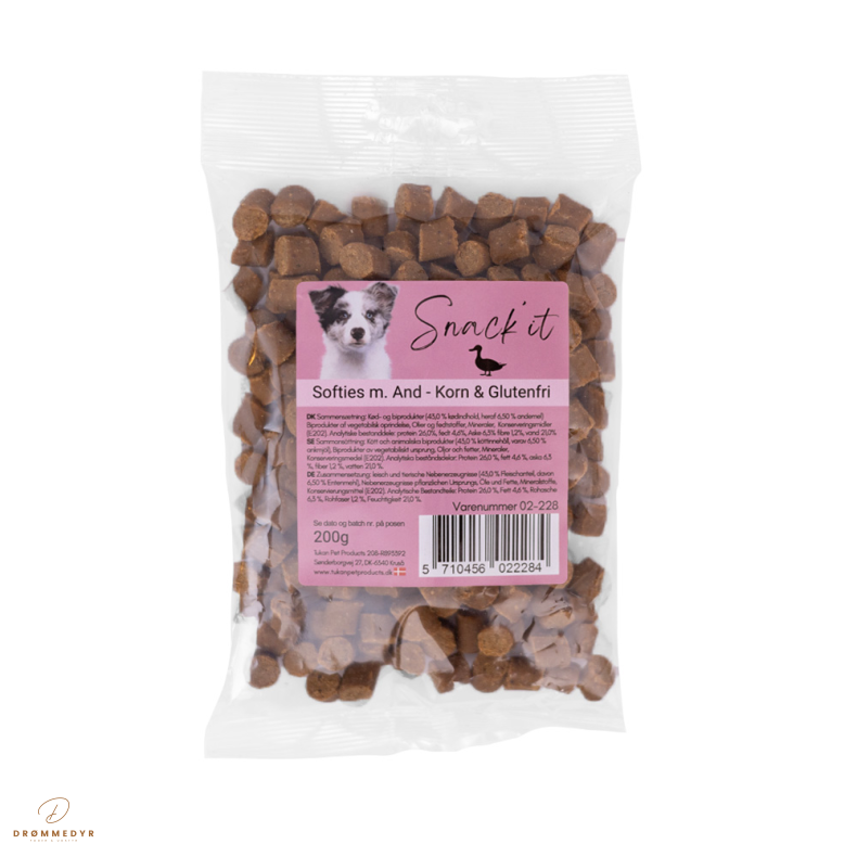 Softies m. And- Korn &amp; Glutenfri 200g
