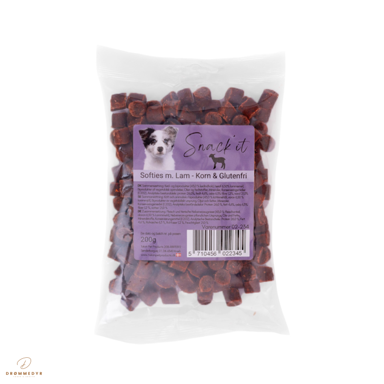 Softies m. Lam - Korn &amp; Glutenfri 200g