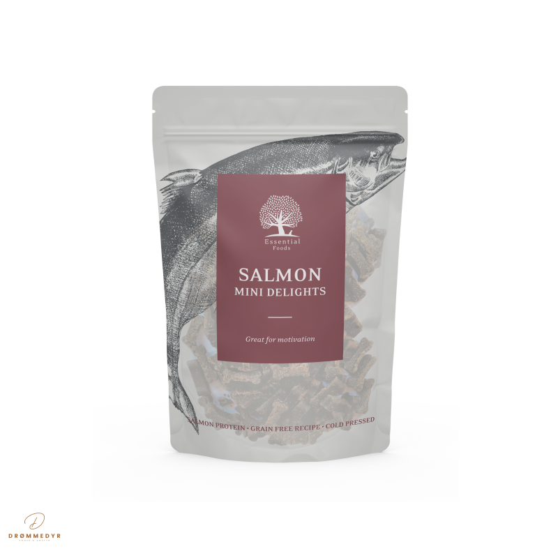 ESSENTIAL SALMON MINI DELIGHTS 100g