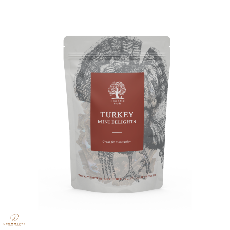 ESSENTIAL TURKEY MINI DELIGHTS 100g