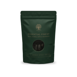 ESSENTIAL FINEST DUCK, HERB &amp; APPLE SAUSAGES 6stk