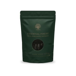 ESSENTIAL FINEST DUCK, HERB & APPLE SAUSAGES 6stk