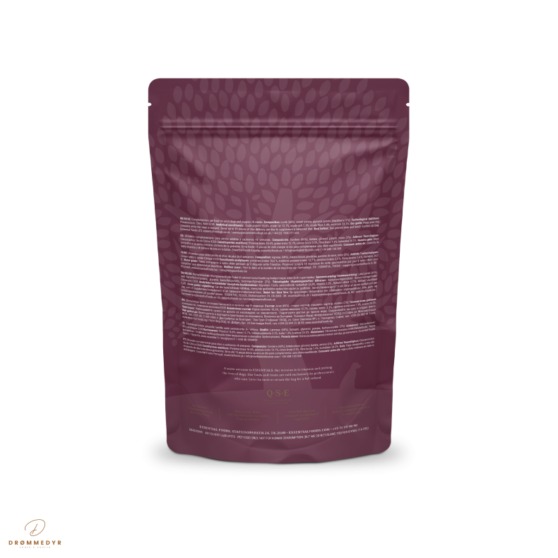 ESSENTIAL FINEST SLICED LAMB &amp; BLACKBERRY