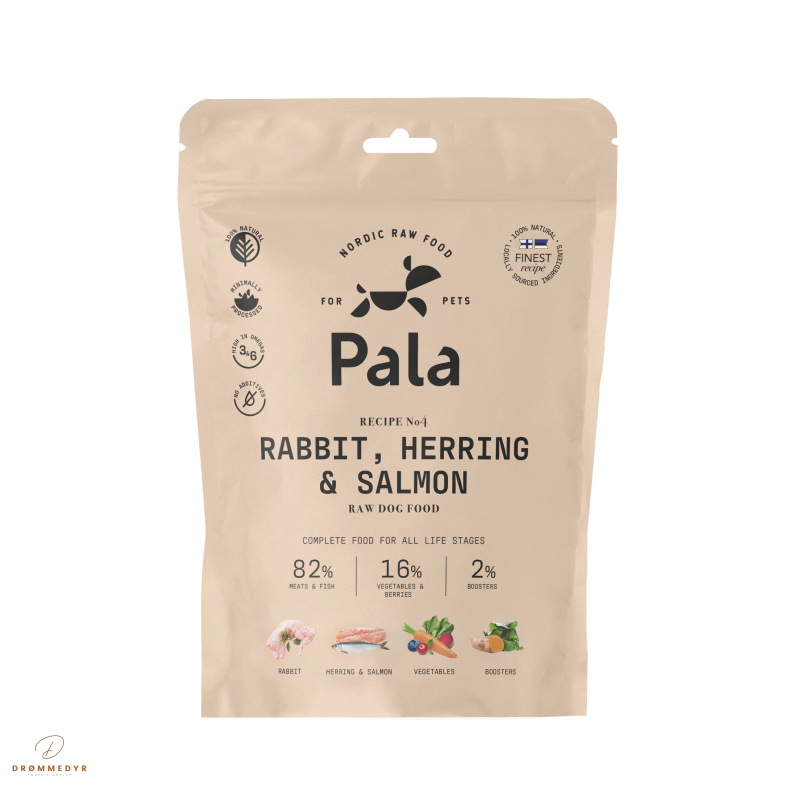 Pala Recipe no. 4 - Kanin, Sild &amp; laks - 400 Gram