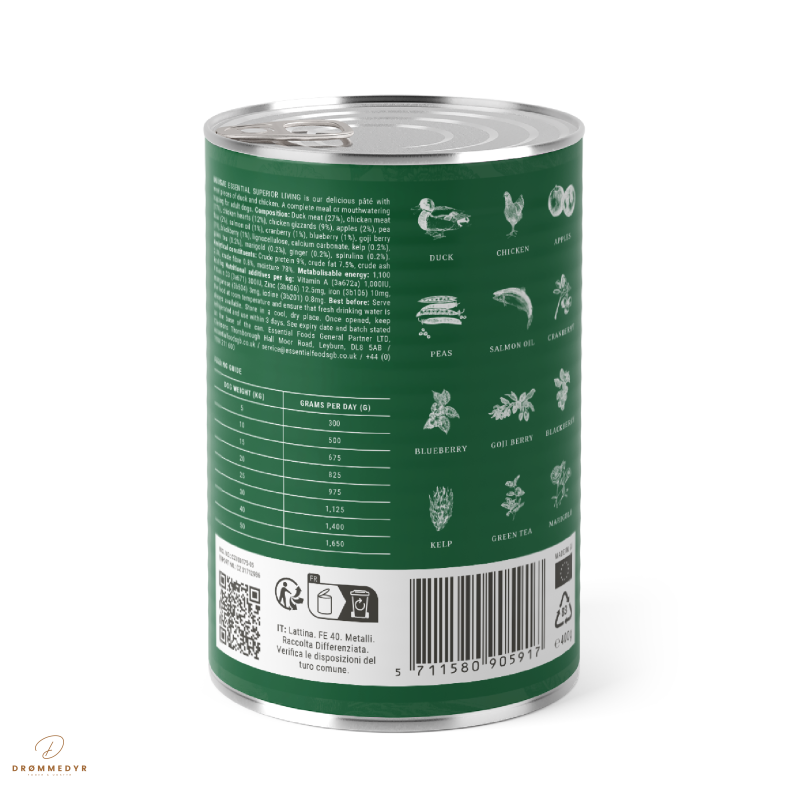 ESSENTIAL SUPERIOR LIVING PT 400G