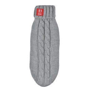 51 - Cosy Cable Sweater - Grey