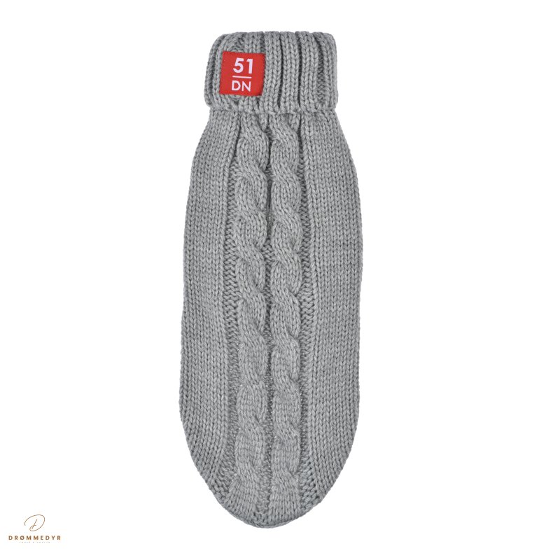 51 - Cosy Cable Sweater - Grey
