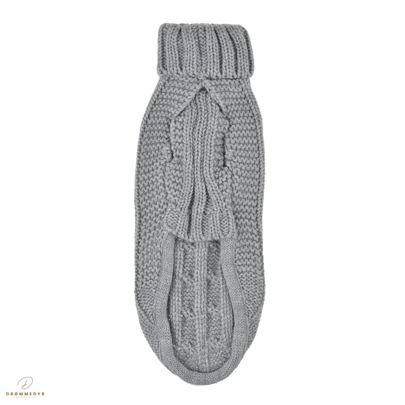 51 - Cosy Cable Sweater - Grey