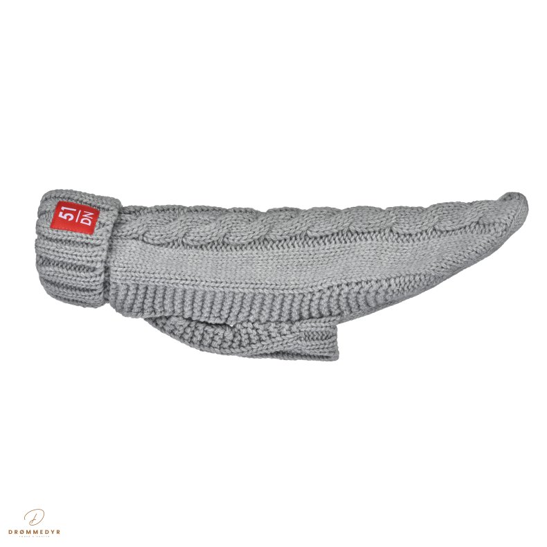 51 - Cosy Cable Sweater - Grey