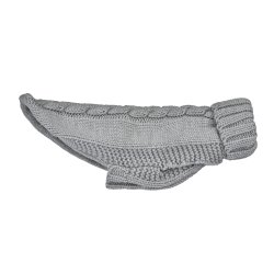 51 - Cosy Cable Sweater - Grey