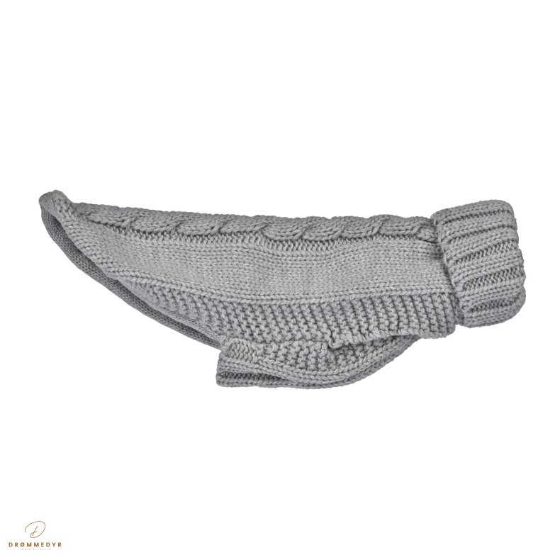 51 - Cosy Cable Sweater - Grey