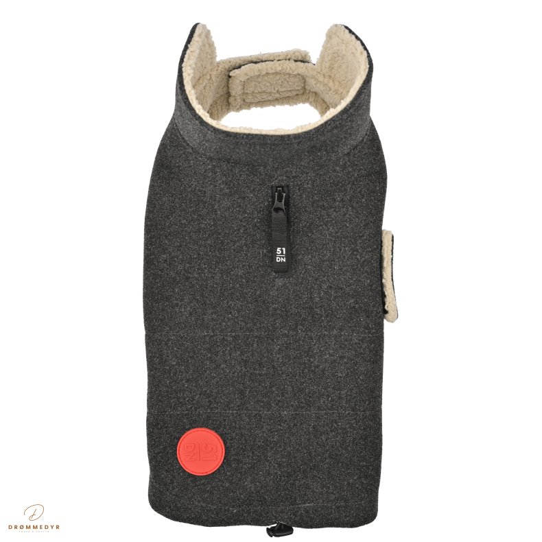 51 - Knit Coat - Dark Grey