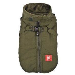 51 - Rain Harness Coat - Dark Green