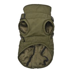 51 - Rain Harness Coat - Dark Green