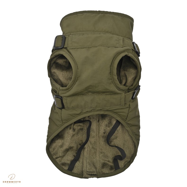 51 - Rain Harness Coat - Dark Green