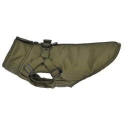 51 - Rain Harness Coat - Dark Green