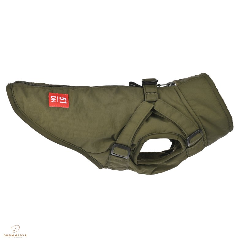 51 - Rain Harness Coat - Dark Green