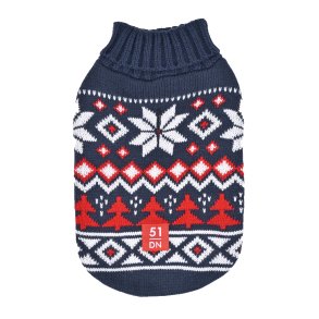 51 - Ugly Christmas Sweater- Navy