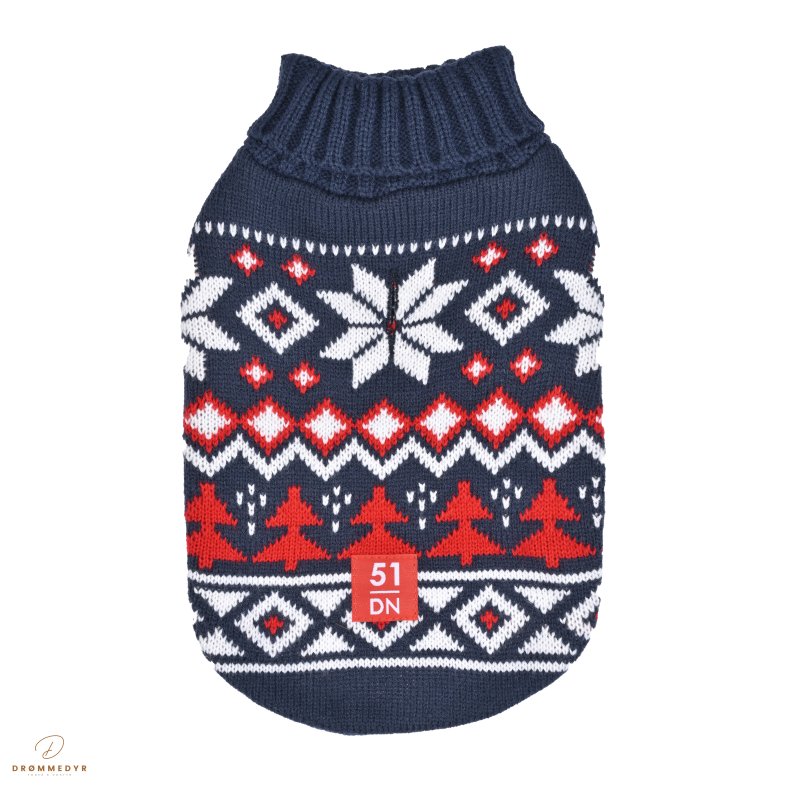 51 - Ugly Christmas Sweater- Navy