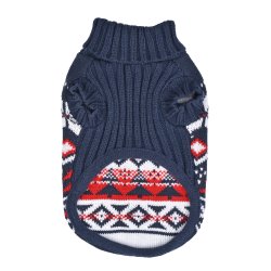 51 - Ugly Christmas Sweater- Navy