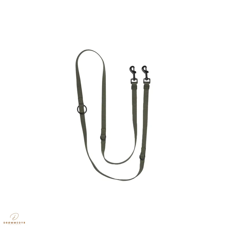 51 - Wanderful - Training Leash - Nylon - Flat - Khaki- 200x20mm