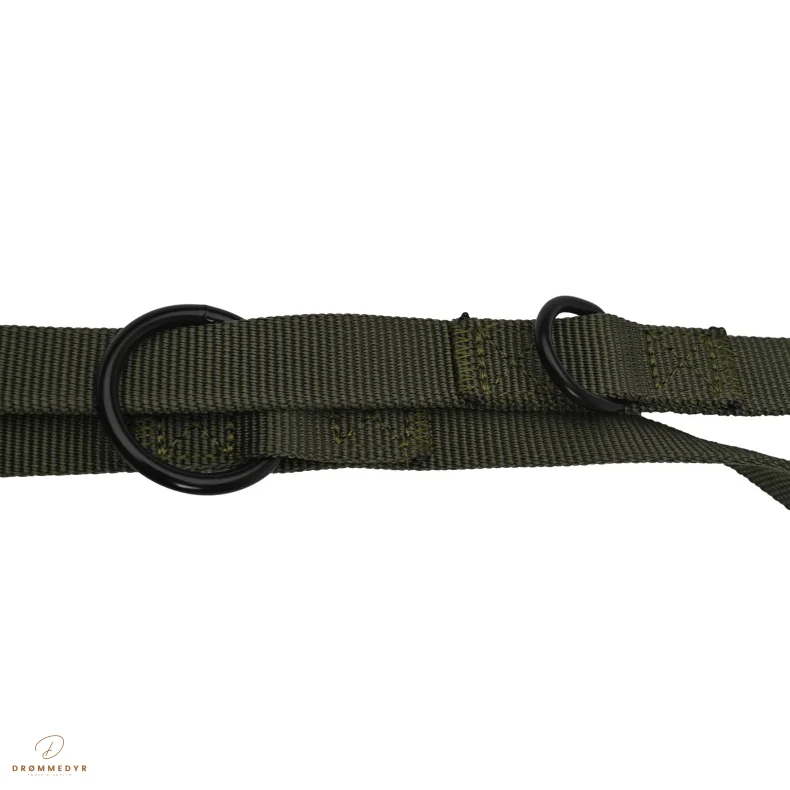 51 - Wanderful - Training Leash - Nylon - Flat - Khaki- 200x20mm