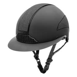 SWING Ridehjelm H24 Lady Shine, Sort, Mat.