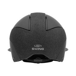 SWING Ridehjelm H24 Lady Shine, Sort, Mat.