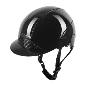 SWING Ridehjelm H24 Lady Glossy, Sort