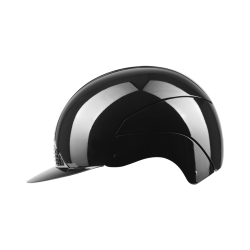 SWING Ridehjelm H24 Lady Glossy, Sort