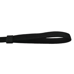51 - Wanderful - Leash - Nylon - Bungee Flat - Black - 120x1,8cm