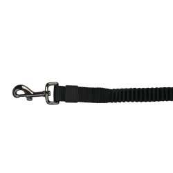 51 - Wanderful - Leash - Nylon - Bungee Flat - Black - 120x1,8cm
