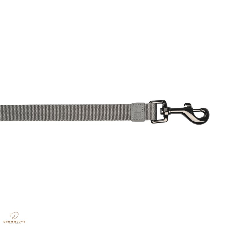 51 - Wanderful - Leash - Nylon - Flat - Light Grey - 150cmx16mm