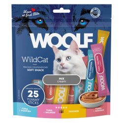 Woolf Wildcat Cream 25 stk - Mix flavour