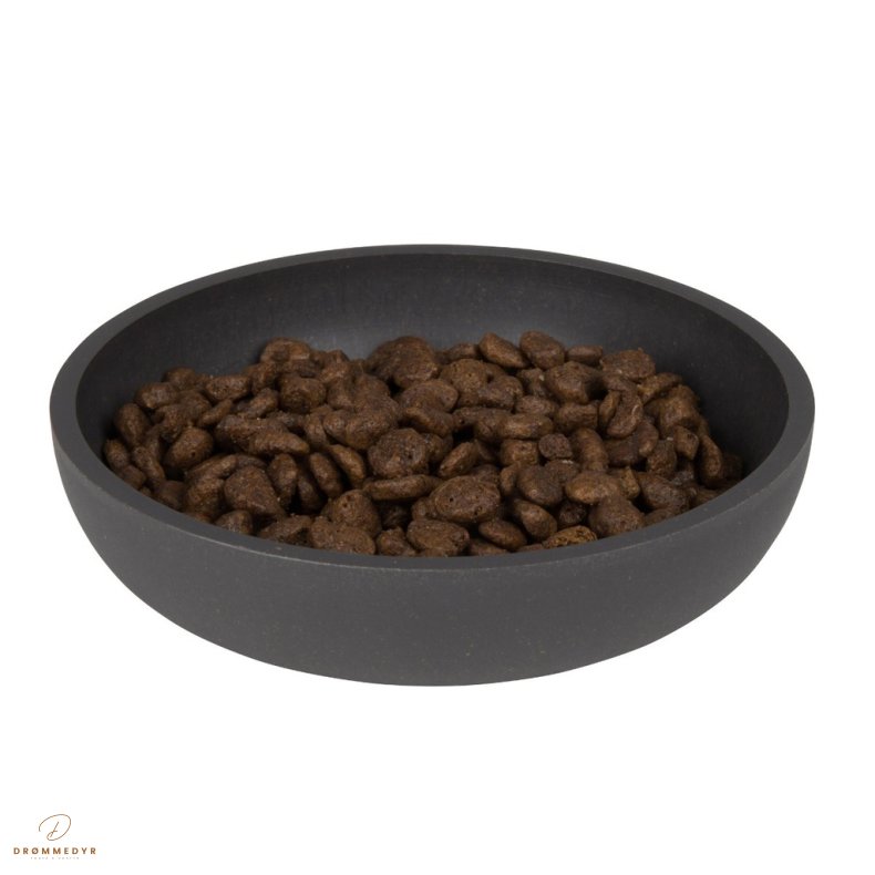 District 70 BAMBOO Cat Bowl Dark Grey