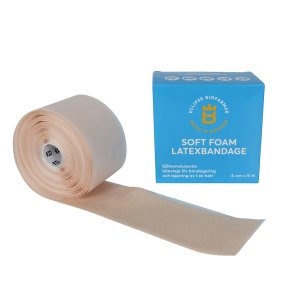 Eclipse Biofarmab Soft Foam latexbandage 6 cm x 5 m