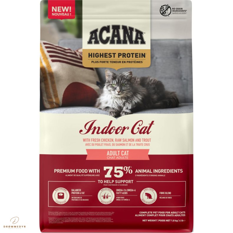 ACANA CAT Highest Protein Indoor 1,8 kg