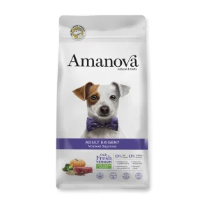 Amanova Eksklusiv Hjort - Hundefoder til kr�sne hunde - 10 kg