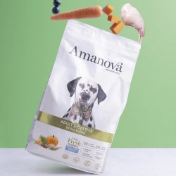 Amanova Sk�n Kanin - Kornfrit voksen hundefoder - 10 kg
