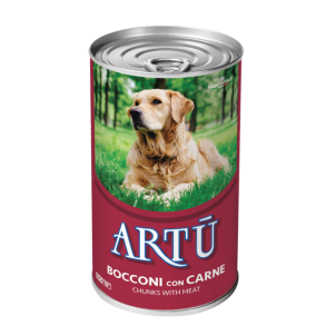 Artu D�semad Hund med Oksek�d 415 gram.