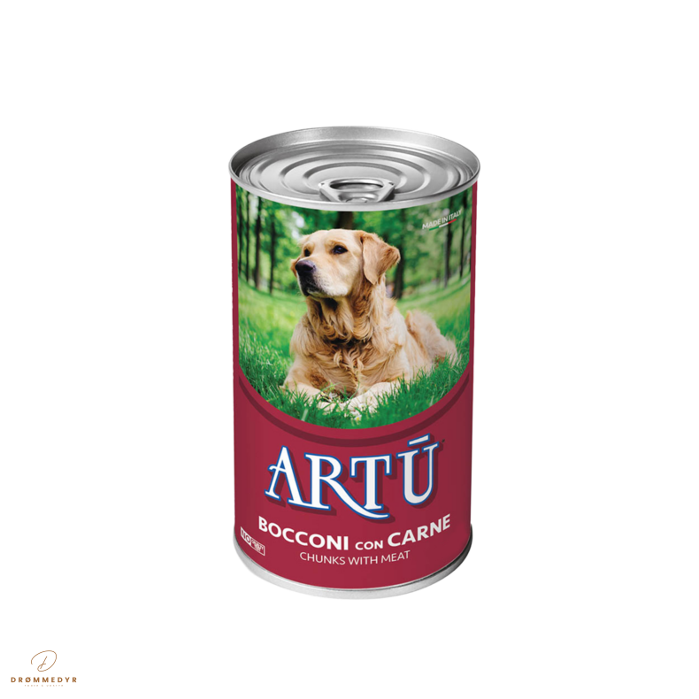 Artu D�semad Hund med Oksek�d 415 gram.