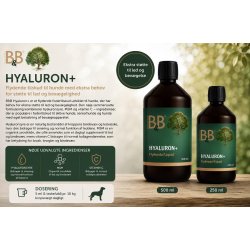 B&B Hyaluron+ Flydende 500 ml.