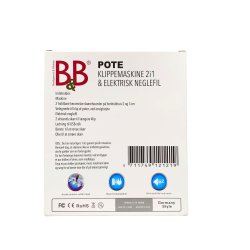 B&B Pote klippemaskine 2i1