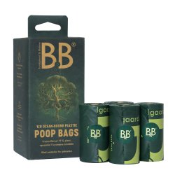 B&B hundeposer Ocean bound plastik 120 stk