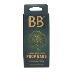 B&B hundeposer Ocean bound plastik 60 stk.