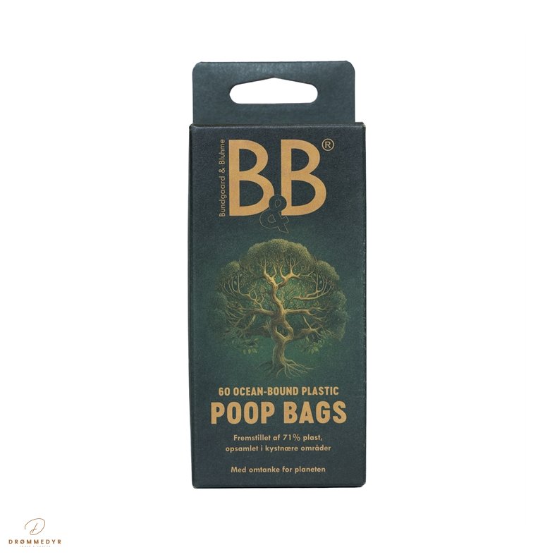 B&B hundeposer Ocean bound plastik 60 stk.