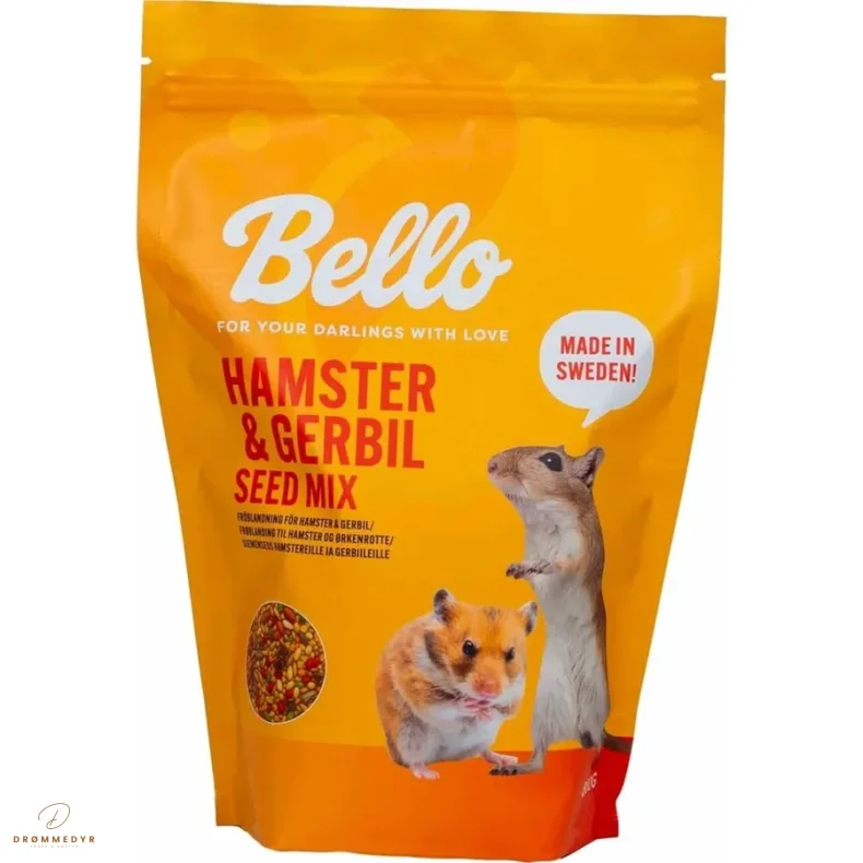 Bello Hamster og Gerbilfr�blanding 800 g