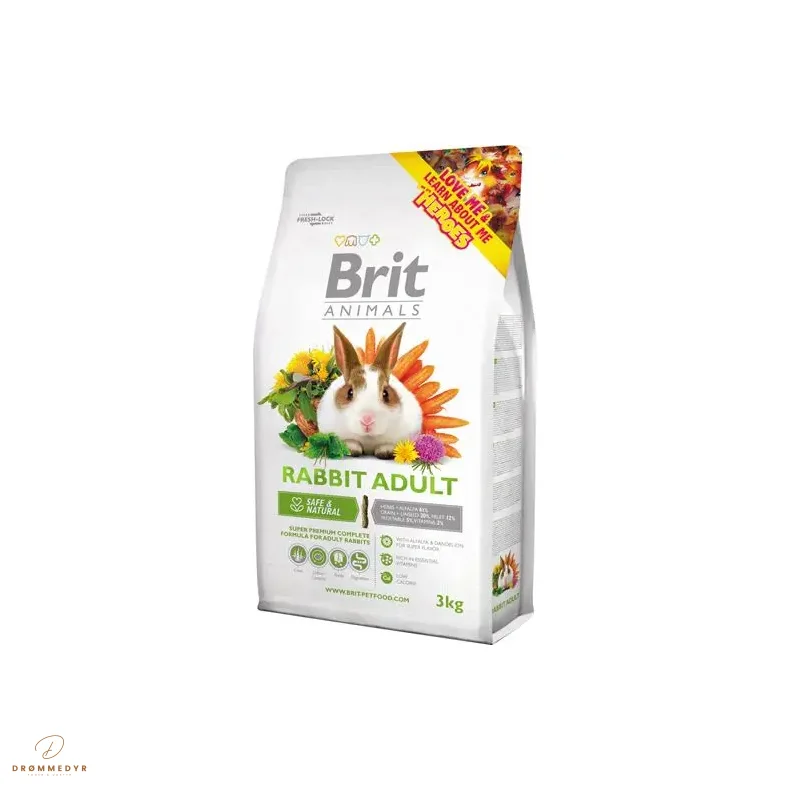 Brit Animals Rabbit Adult Complete 3 Kg