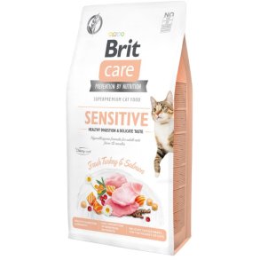 Brit Care Cat GF Sensitive Healthy Digestion 7 Kg